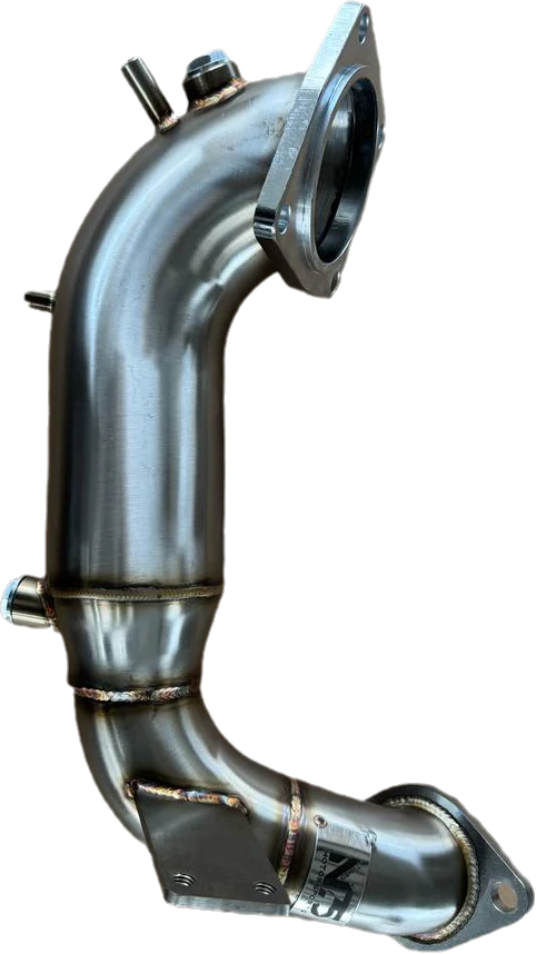3.75"-2.5" Stainless Steel Catless Downpipe for 2.0T N Series Cars