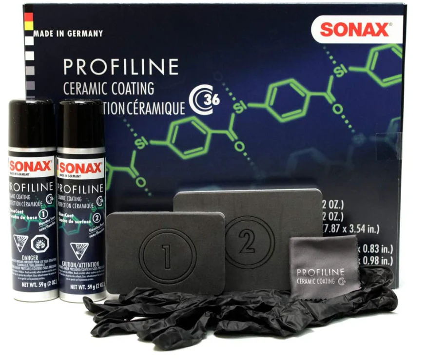 Sonax Ceramic Coating CC36 Kit 9H Ceramic Quartz Coating - Image 2